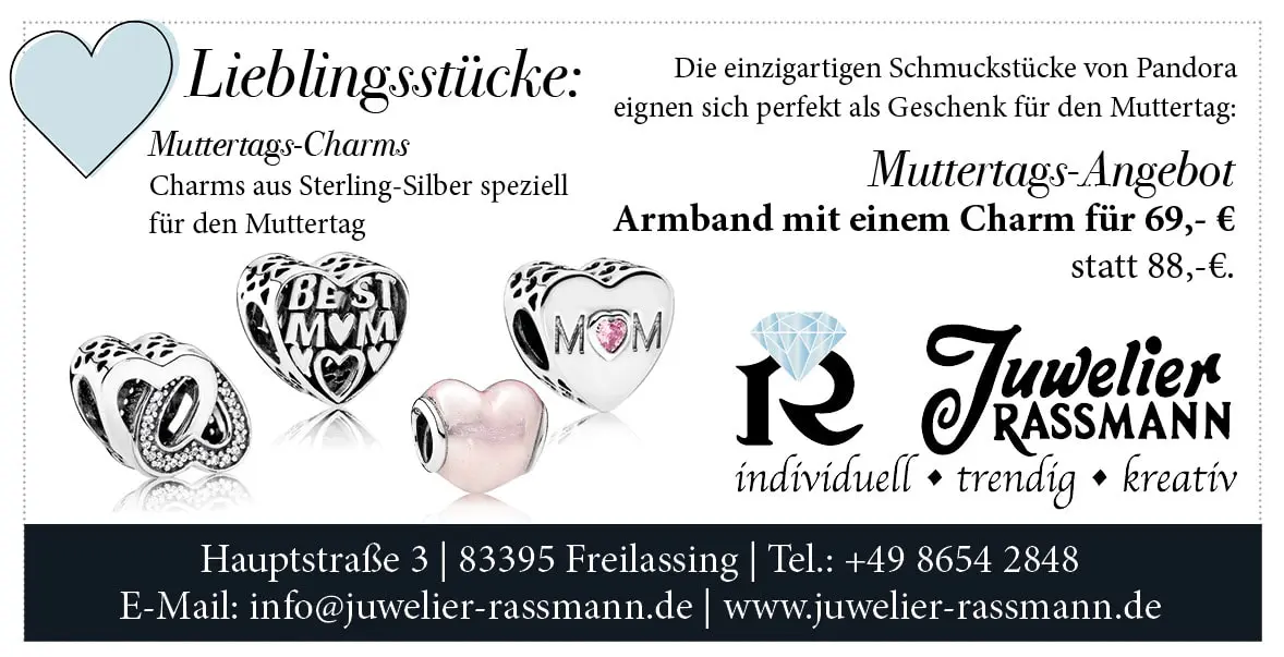 Anzeige Juwelier Rassmann Freilassing